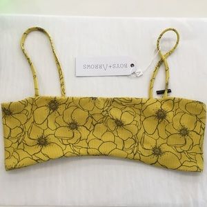 Boys + Arrows Hezeus top in Golden Girl